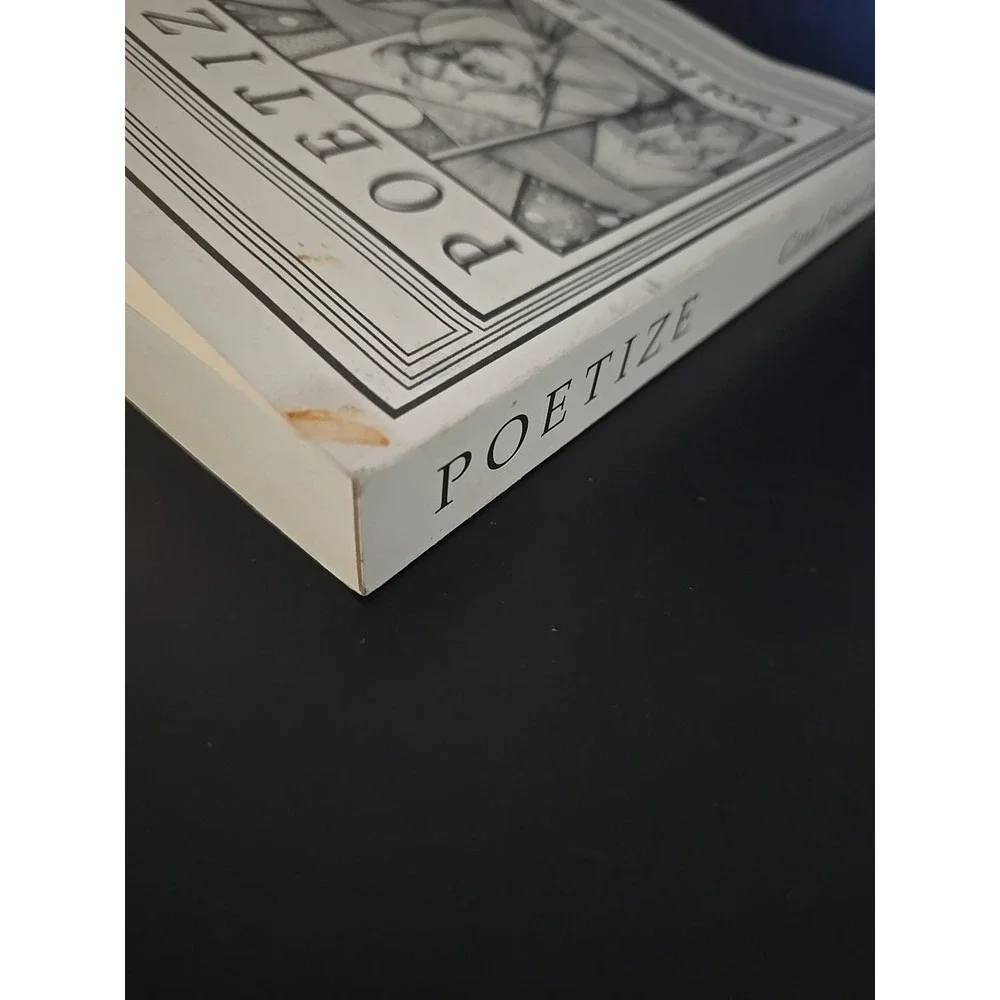 Poetize Carol Feiser Laque Paperback SIGNED Poetry Book Chicago Ohio